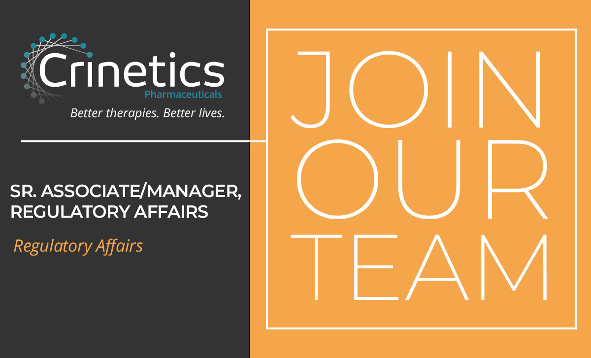 Sr. Associate Or Manager, Regulatory Affairs