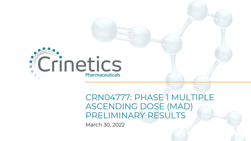 CRN04777 MAD Data